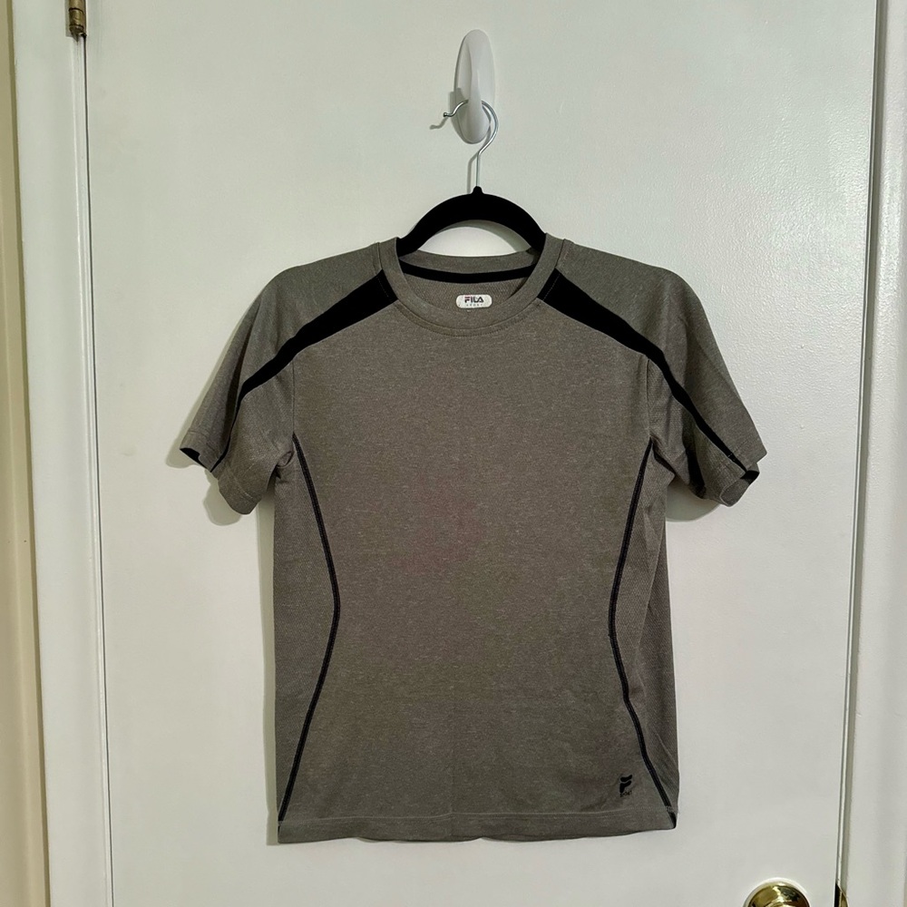 Fila Grey Sports Shirt Youth M (10/12)